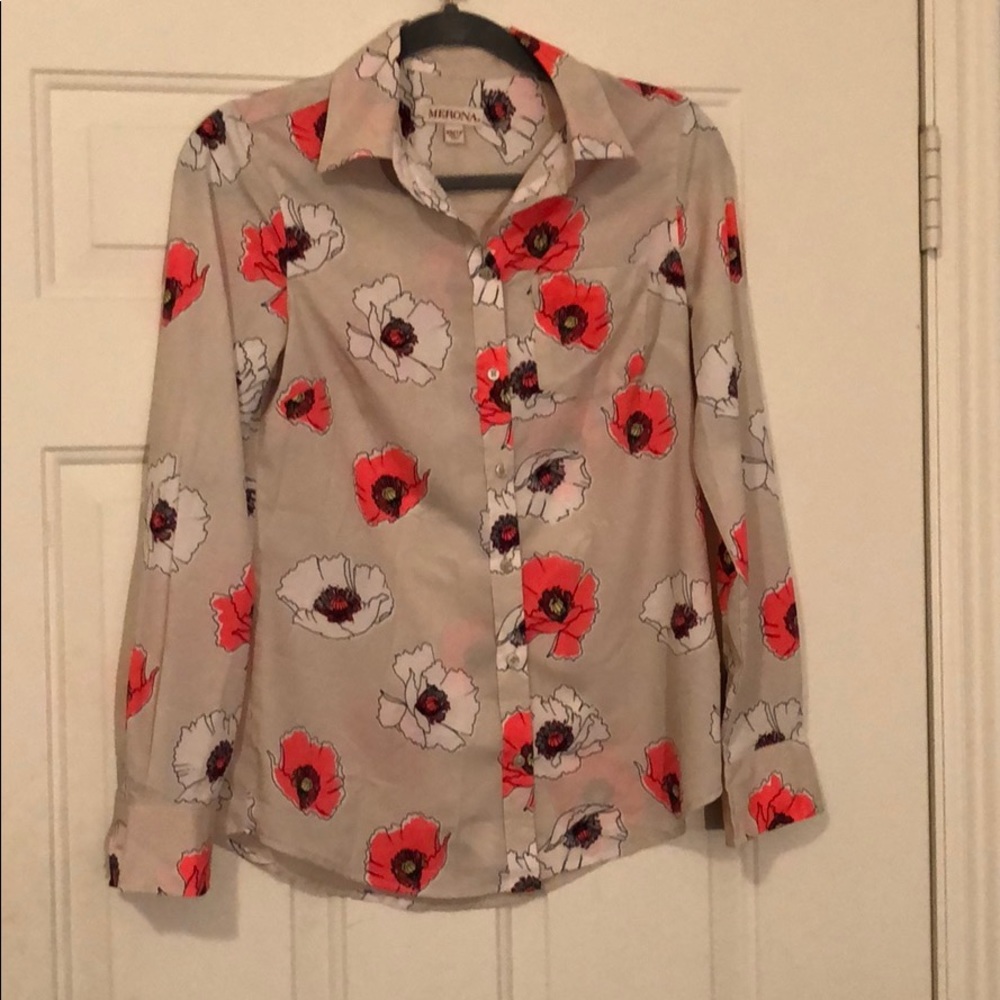 Floral Button Down - image 1